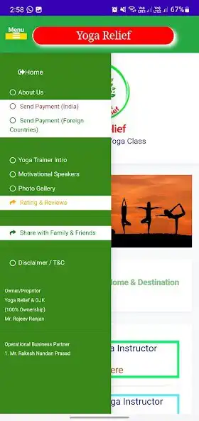 Play Yoga Relief : Online  Offline as an online game Yoga Relief : Online  Offline with UptoPlay