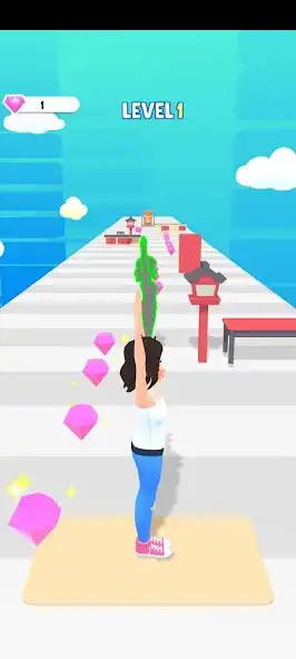 Play Yoga Run 3D  and enjoy Yoga Run 3D with UptoPlay