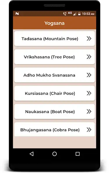 Play Yogasana - Offline as an online game Yogasana - Offline with UptoPlay