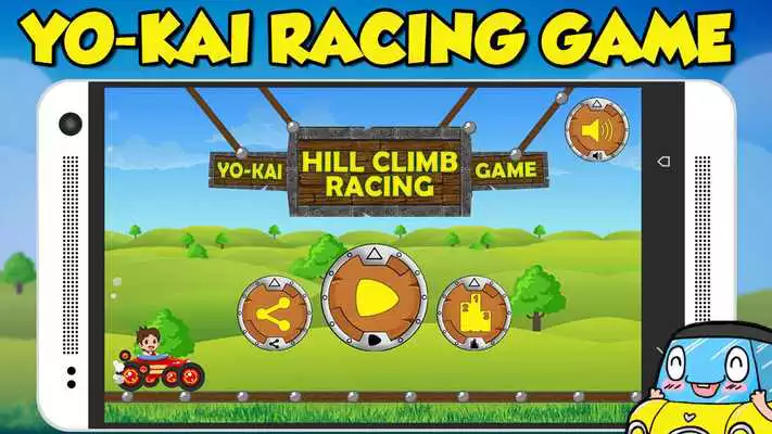 Play Yo-kai Hill Climb Racing Game