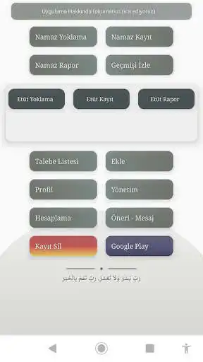 Play Yoklama Takip as an online game Yoklama Takip with UptoPlay