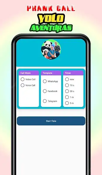 Play Yolo Aventuras - Call Prank as an online game Yolo Aventuras - Call Prank with UptoPlay