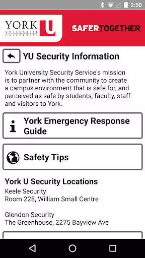 Play York U Safety as an online game York U Safety with UptoPlay