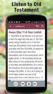 Play Yoruba Audio Bible