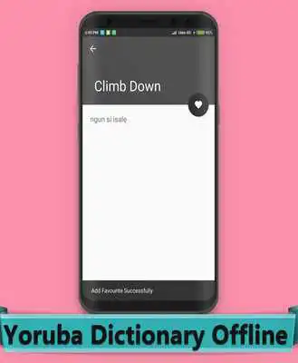 Play Yoruba Dictionary Offline