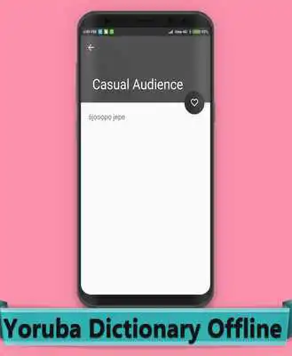 Play Yoruba Dictionary Offline