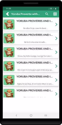 Play Yoruba Proverbs with Meanings as an online game Yoruba Proverbs with Meanings with UptoPlay