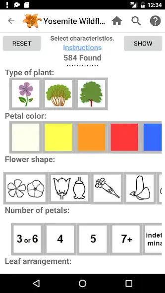 Play Yosemite Wildflowers as an online game Yosemite Wildflowers with UptoPlay