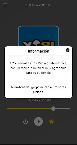 Play YoSi Sideral 90.1 FM as an online game YoSi Sideral 90.1 FM with UptoPlay