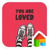 Free play online you are loved dodol theme APK