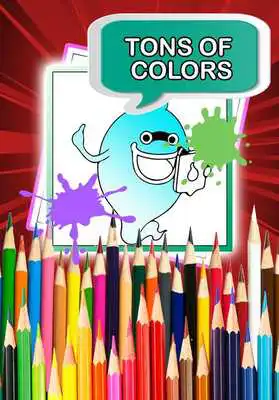 Play Youkai Watch Ninja Color Book