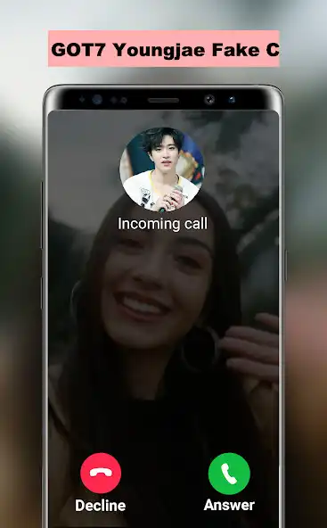 Play Youngjae Fake Call  and enjoy Youngjae Fake Call with UptoPlay