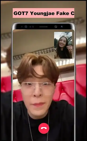 Play Youngjae Fake Call as an online game Youngjae Fake Call with UptoPlay