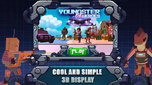 Play Youngster of Heroes: Invasion Galaxy Defends  and enjoy Youngster of Heroes: Invasion Galaxy Defends with UptoPlay