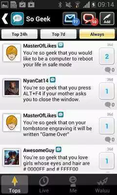 Play Your are so Geek...