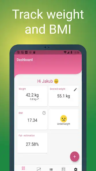 Play Your BMI, Weight loss tracker  and enjoy Your BMI, Weight loss tracker with UptoPlay