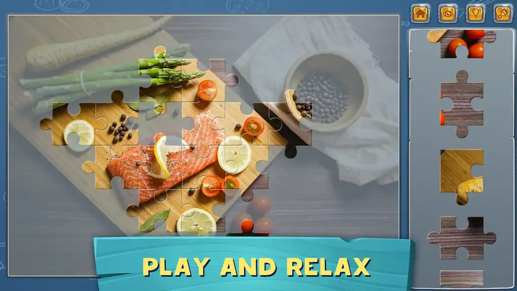 Play Your Jigsaw Puzzles: Food as an online game Your Jigsaw Puzzles: Food with UptoPlay