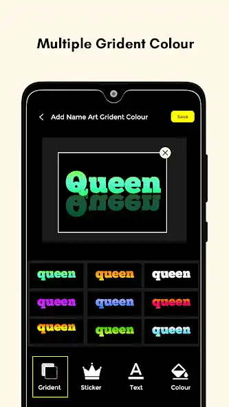 Play Your Name Art : Mirror Name Story Maker as an online game Your Name Art : Mirror Name Story Maker with UptoPlay