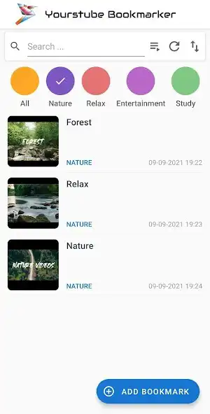 Play Yourstube Bookmarker as an online game Yourstube Bookmarker with UptoPlay