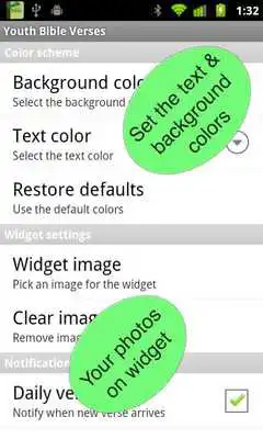 Play Youth Bible Verses  widget