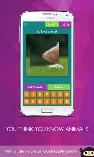 Play YOU THINK YOU KNOW ANIMALS as an online game YOU THINK YOU KNOW ANIMALS with UptoPlay