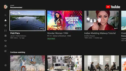 Play YouTube for Android TV  and enjoy YouTube for Android TV with UptoPlay
