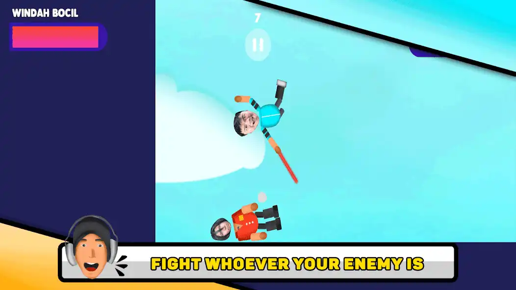 Play Youtuber Rumble Arena Ragdoll as an online game Youtuber Rumble Arena Ragdoll with UptoPlay