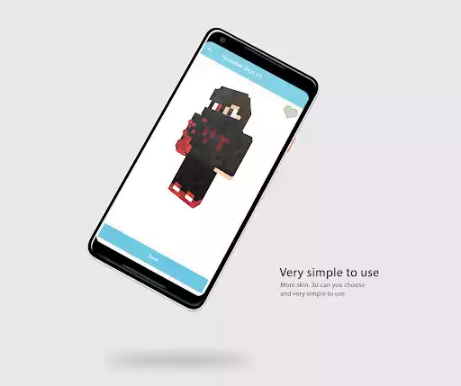 Play Youtuber Skins for Minecraft as an online game Youtuber Skins for Minecraft with UptoPlay