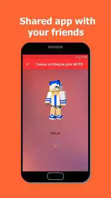 Play Youtubers skins for Minecraft MCPE