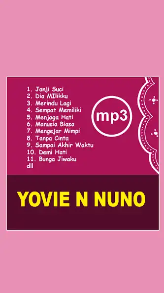 Play Yovie N Nuno Lagu Offline as an online game Yovie N Nuno Lagu Offline with UptoPlay