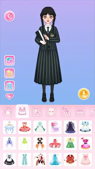 Play YoYa: Honey Girl Dress Up as an online game YoYa: Honey Girl Dress Up with UptoPlay