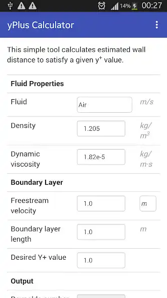 Play yPlus Calculator  and enjoy yPlus Calculator with UptoPlay