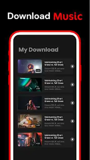 Play YTM - Music  Video Downloader as an online game YTM - Music  Video Downloader with UptoPlay