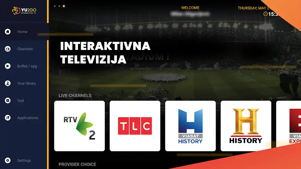 Play Yu2Go TV as an online game Yu2Go TV with UptoPlay