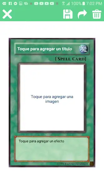 Play Yugi Card Maker as an online game Yugi Card Maker with UptoPlay