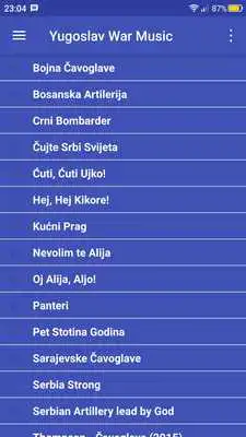Play Yugoslav War Music