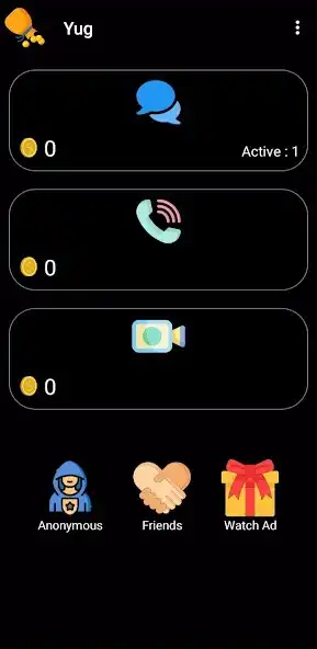 Play Yug - Strangers Talk as an online game Yug - Strangers Talk with UptoPlay