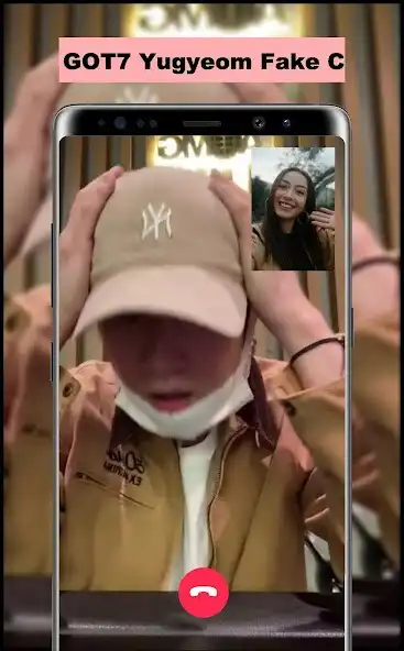Play Yugyeom Fake Call as an online game Yugyeom Fake Call with UptoPlay