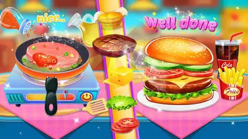 Play Yummy Cooking : Homemade Burgers as an online game Yummy Cooking : Homemade Burgers with UptoPlay