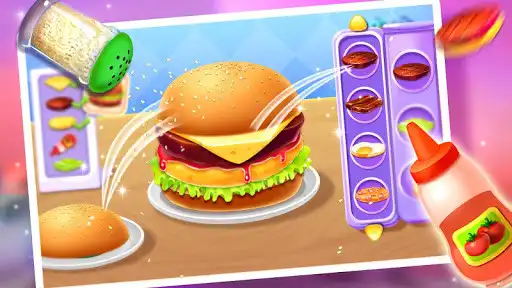 Play Yummy  Hamburger Cooking Game  and enjoy Yummy  Hamburger Cooking Game with UptoPlay