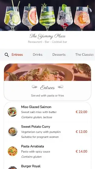 Play Yumm - Your Digital Menu as an online game Yumm - Your Digital Menu with UptoPlay