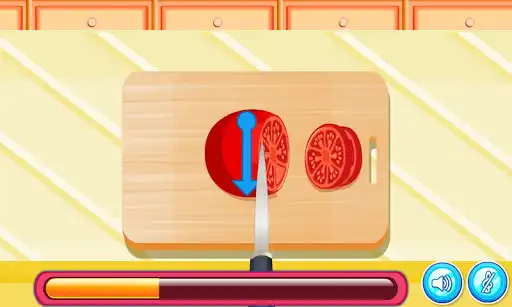 Play Yummy Pizza, Cooking Game as an online game Yummy Pizza, Cooking Game with UptoPlay