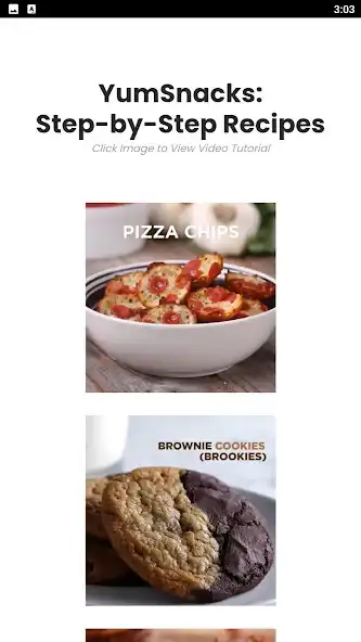 Play YumSnacks:Step-by-Step Recipes  and enjoy YumSnacks:Step-by-Step Recipes with UptoPlay