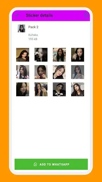 Play Yuna Itzy WAStickerApps as an online game Yuna Itzy WAStickerApps with UptoPlay