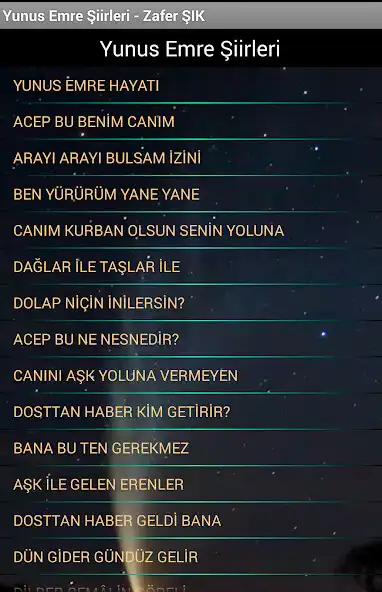 Play Yunus Emre Şiirleri  and enjoy Yunus Emre Şiirleri with UptoPlay
