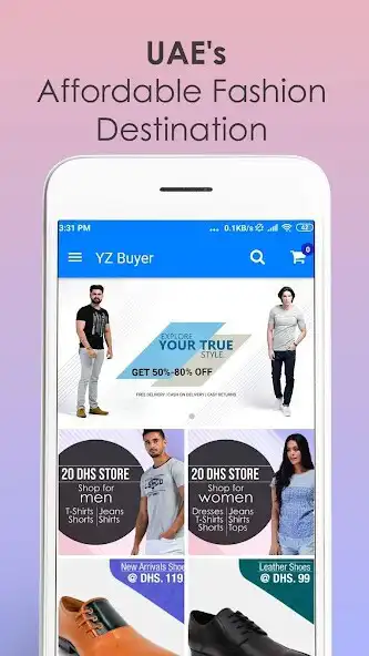 Play YZBuyer - UAEs Online Fashion Shopping App  and enjoy YZBuyer - UAEs Online Fashion Shopping App with UptoPlay