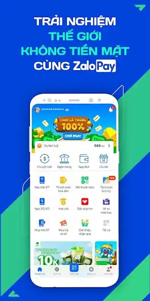 Play ZaloPay - Chạm là Thanh toán  and enjoy ZaloPay - Chạm là Thanh toán with UptoPlay