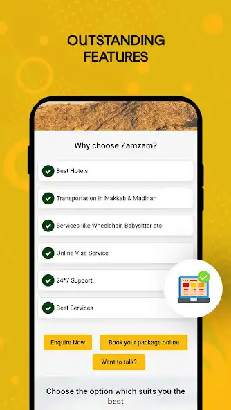 Play Zamzam: Umrah Packages with Ho as an online game Zamzam: Umrah Packages with Ho with UptoPlay