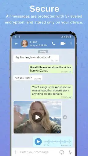 Play Zangi Messenger  and enjoy Zangi Messenger with UptoPlay