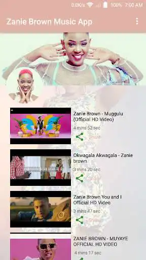 Play Zanie Brown Music App  and enjoy Zanie Brown Music App with UptoPlay